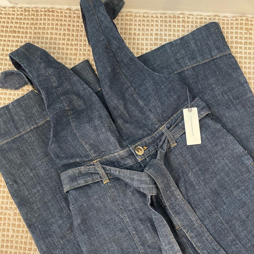Anthropologie Denim Jumpsuit